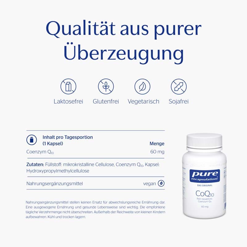 pure encapsulations CoQ10 60mg 120 St Kapseln