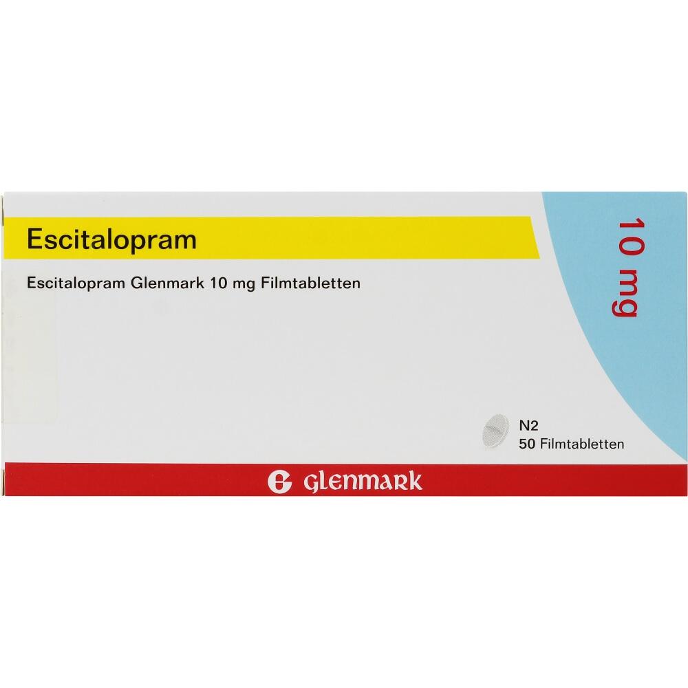 Escitalopram Glenmark 10mg 50 St Filmtabletten