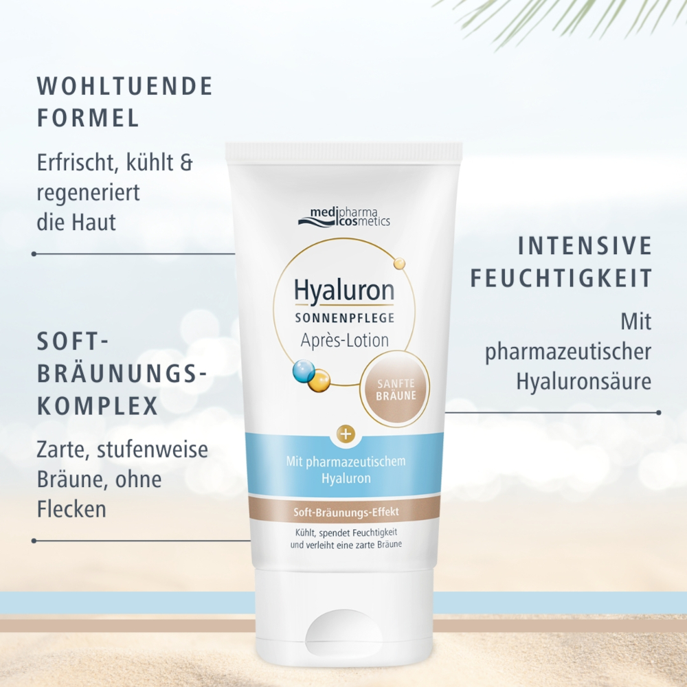 Hyaluron SONNENPFLEGE Après-Lotion + Sanfte Bräune 150 ml Lotion