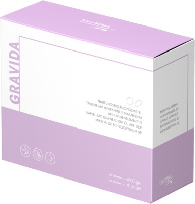 GRAVIDA 60 Tabletten+60 Kapseln 1 Packung Kombipackung