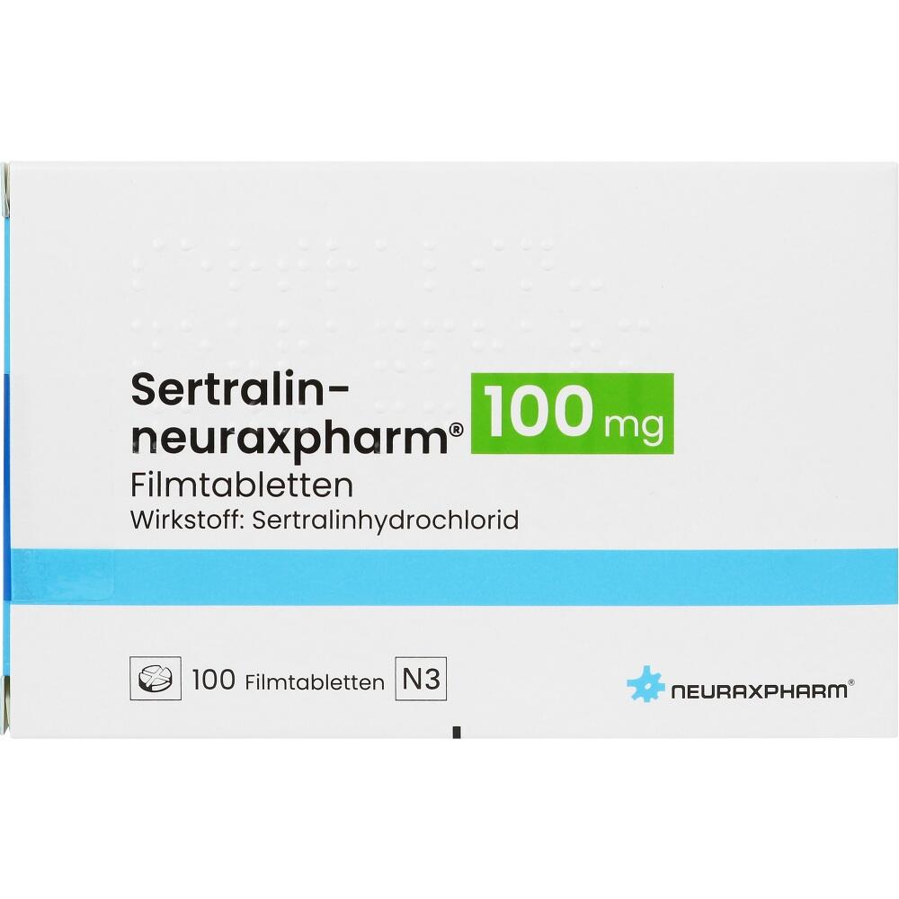 Sertralin-neuraxpharm 100mg 100 St Filmtabletten