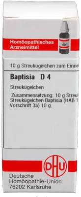BAPTISIA D 4 Globuli 10 g Globuli