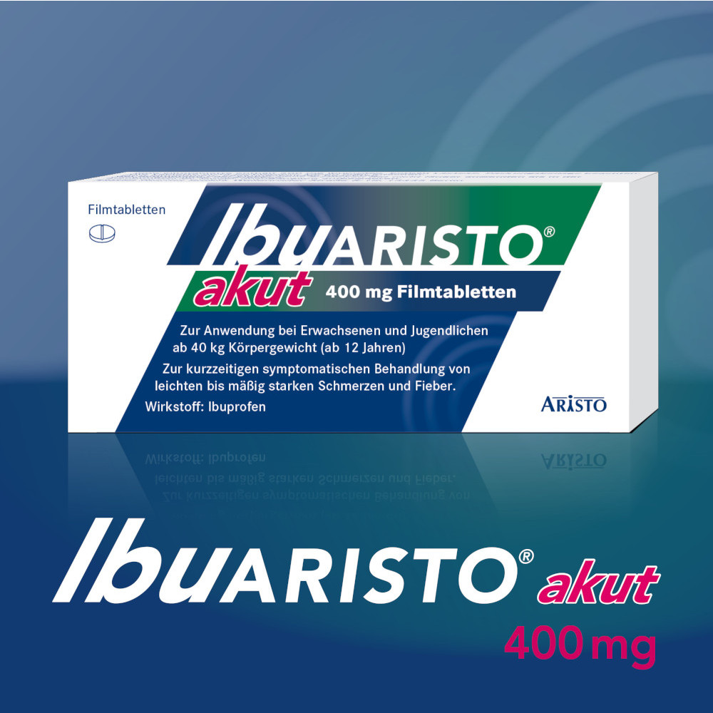 Ibu ARISTO akut 400 mg 20 St Filmtabletten