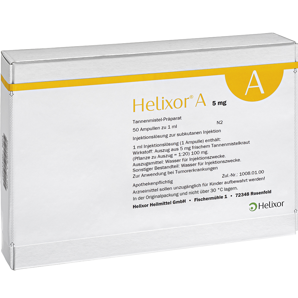 HELIXOR A Ampullen 5 mg 50 St Ampullen