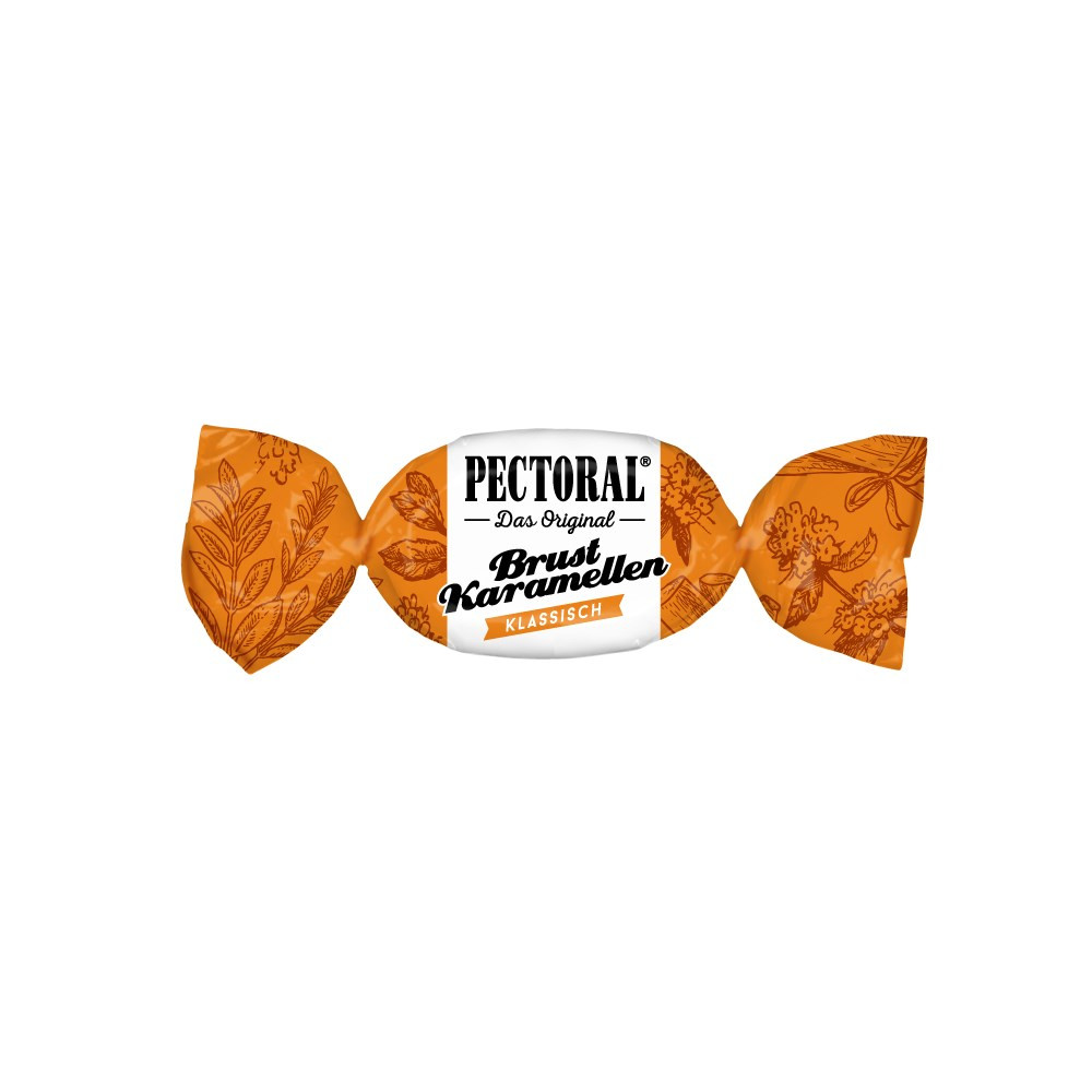 PECTORAL Brust Karamellen Beutel 75 g Bonbons