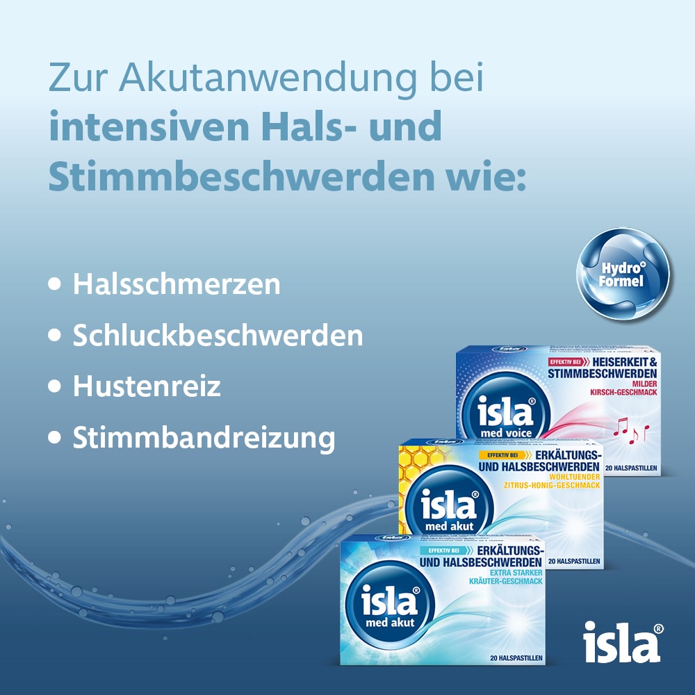 isla med voice Halspastillen 80 St Pastillen