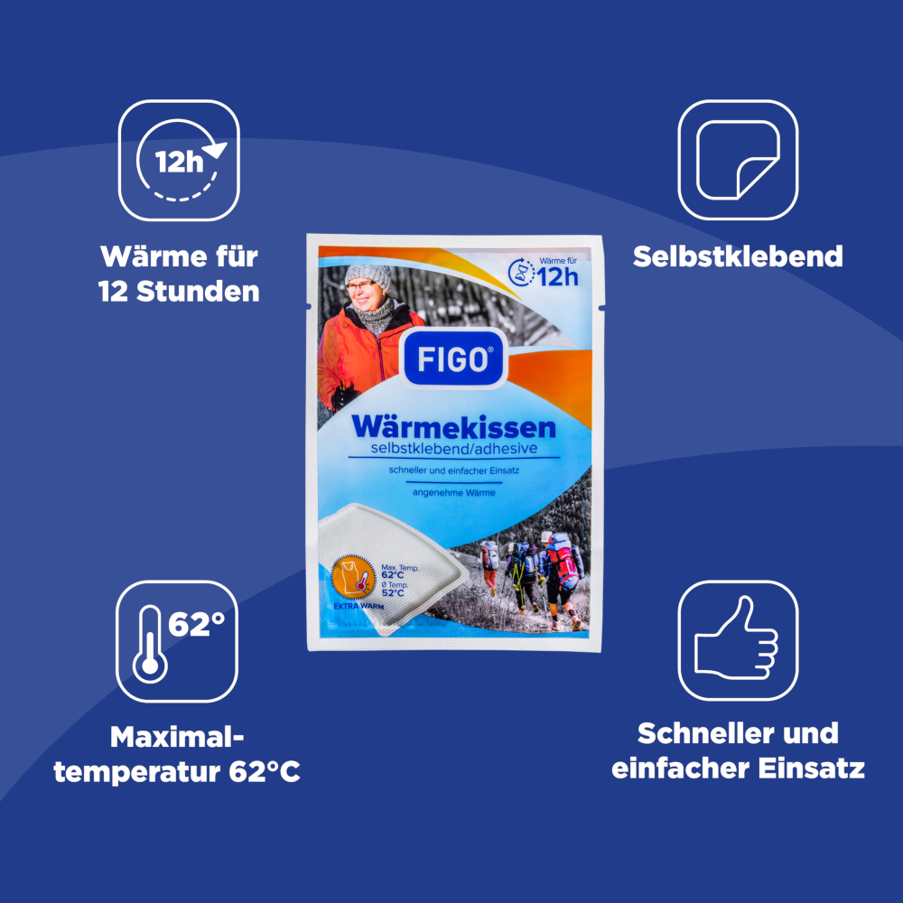 FIGO Wärmekissen 12h 10 St