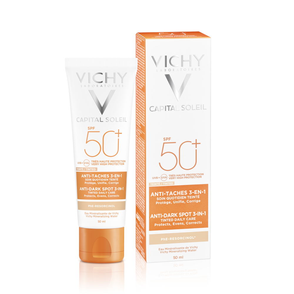 VICHY IDÉAL SOLEIL Anti-Pigmentflecken LSF 50+ 50 ml Creme