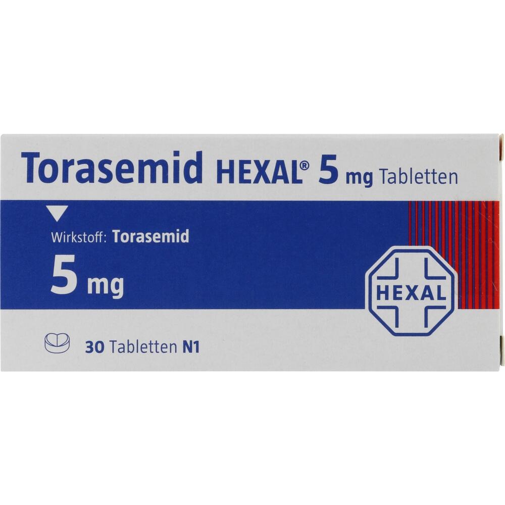 Torasemid HEXAL 5mg 30 St Tabletten
