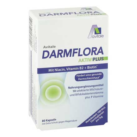 Avitale DARMFLORA AKTIV PLUS  80 St Kapseln