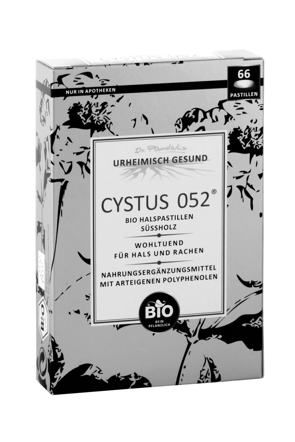 CYSTUS 052 BIO HALSPASTILLEN SÜSSHOLZ 32 g Pastillen
