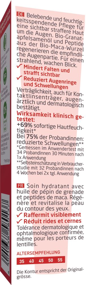 Weleda Straffende Augenpflege Granatapfel & Maca-Peptide 12 ml Augencreme