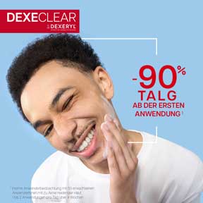DEXERYL DEXECLEAR schäumendes Reinigungsgel bei unreiner Haut 200 ml Gel