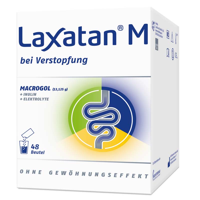 Laxatan M bei Verstopfung 48 St Granulat zur Herstellung einer Suspension zum Einnehmen