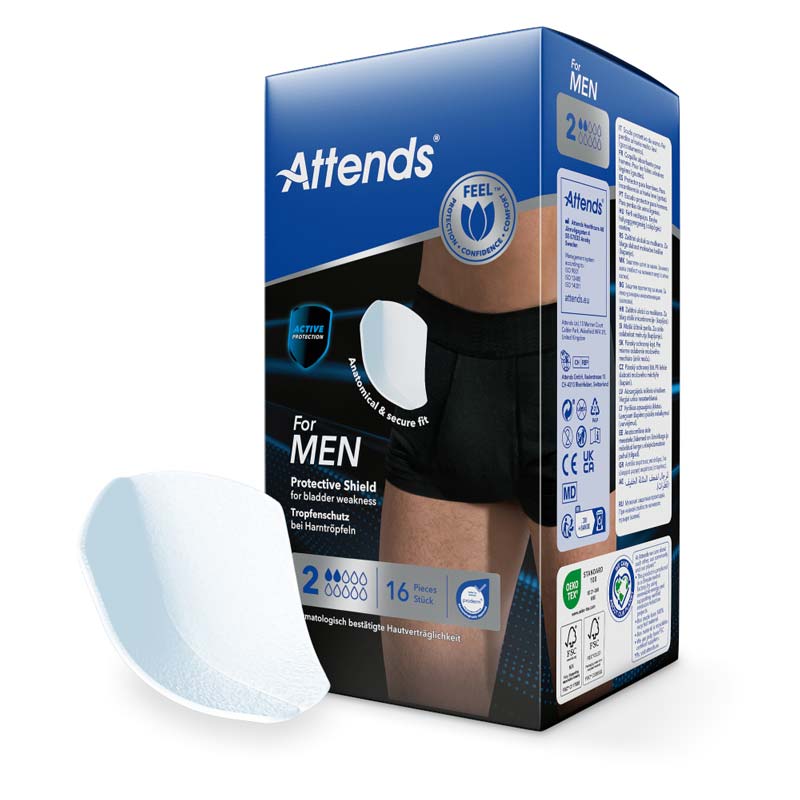 Attends For MEN 2 Box 4X16 St