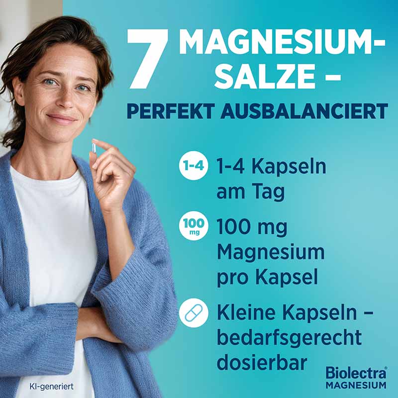 Biolectra MAGNESIUM Komplex Balance 7  120 St Kapseln