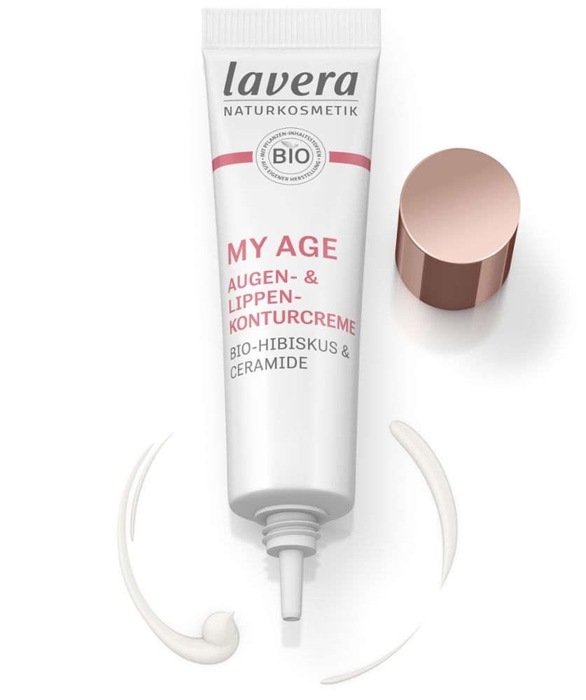 lavera MY AGE AUGEN- & LIPPENKONTURCREME  15 ml Augencreme