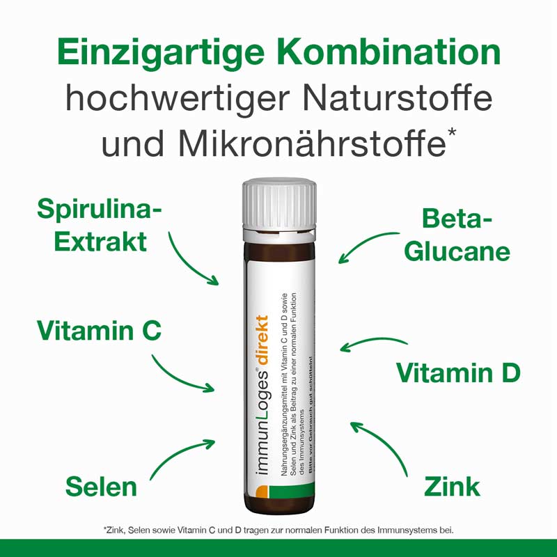 immunLoges direkt 30 St Trinkampullen