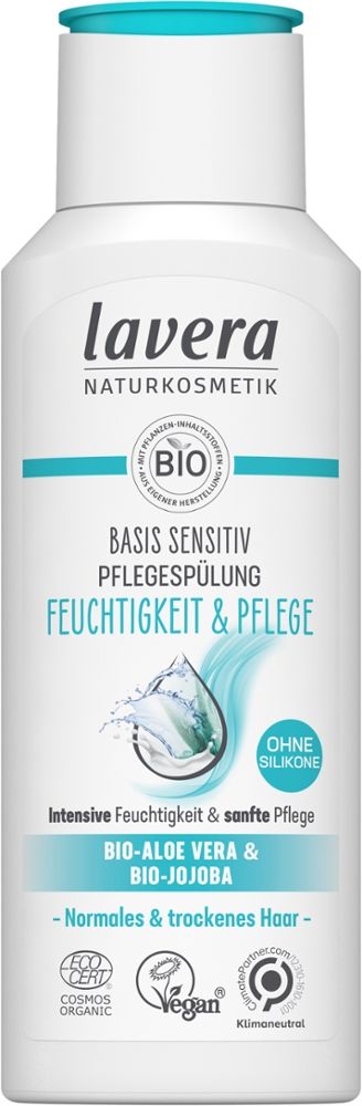 lavera BASIS SENITIVE PFLEGESPÜLUNG FEUCHTIGKEIT & PFLEGE  200 ml Haarspülung