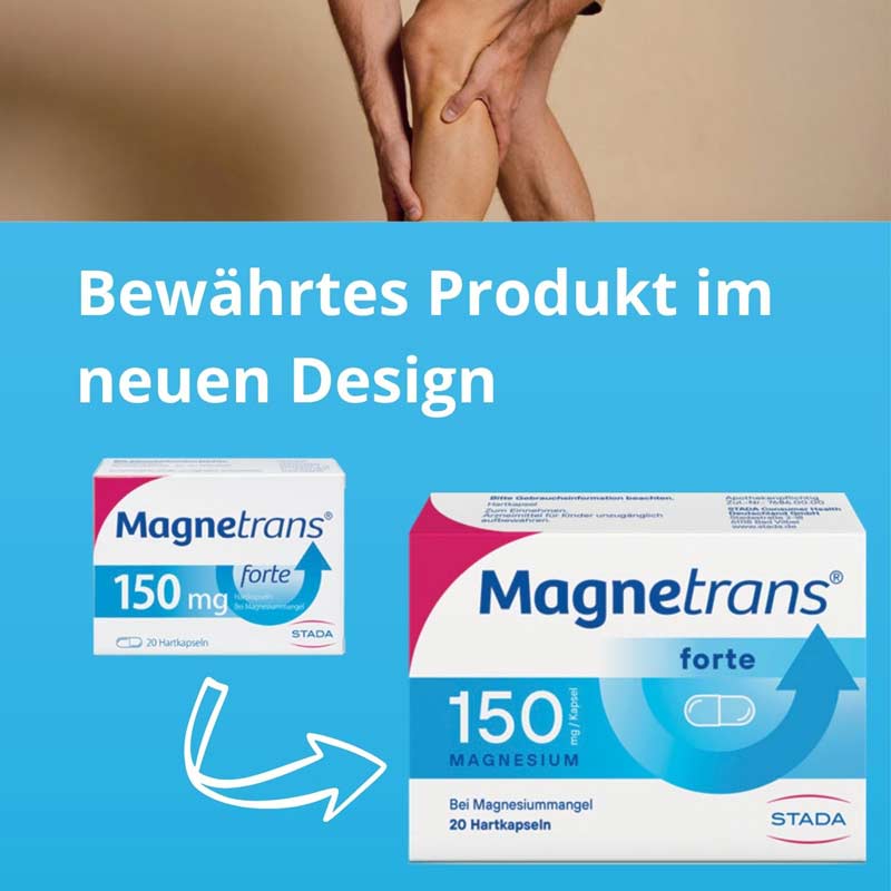 Magnetrans forte 150 mg  100 St Hartkapseln