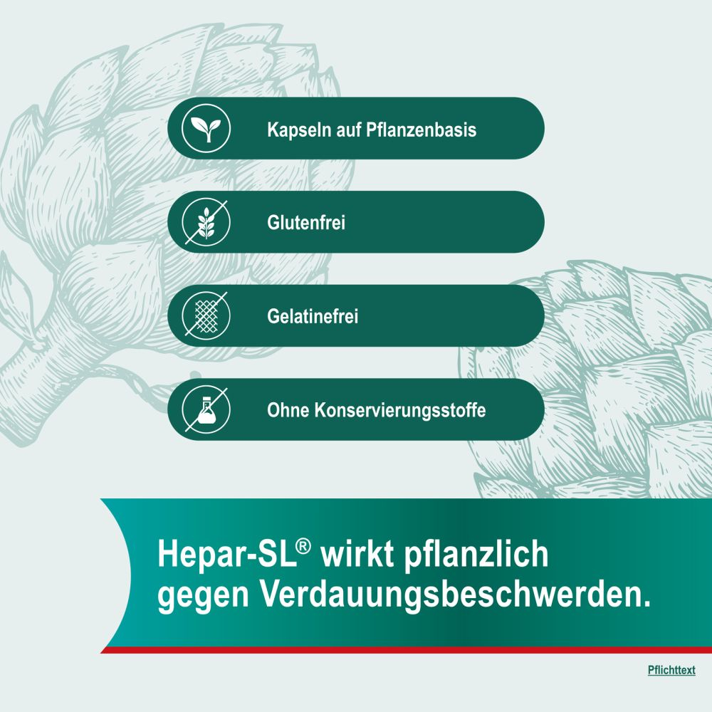 HEPAR SL 320 mg Hartkapseln 100 St Hartkapseln