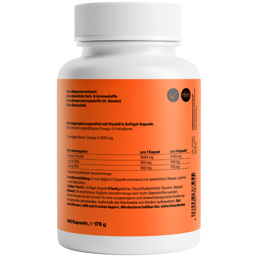 Zein PHARMA Essence L Omega 3  140 St Kapseln