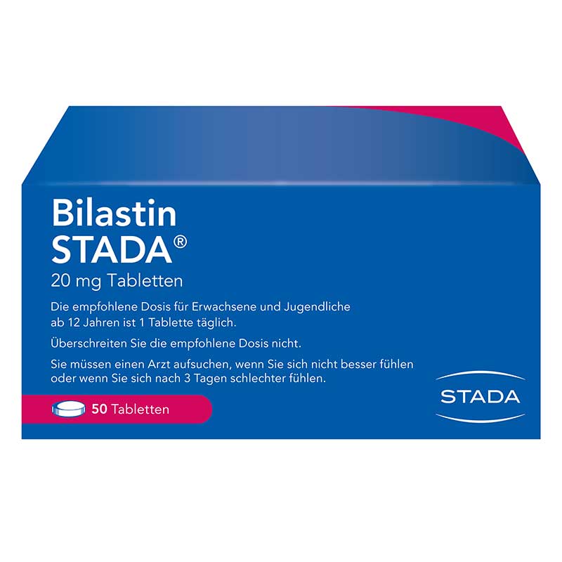 Bilastin STADA 20 mg 50 St Tabletten