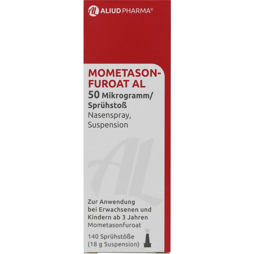 MOMENTASONFUROAT AL 50 Mikrogramm/Sprühstoß 18 g Nasenspray