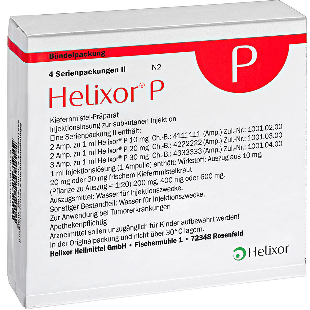 HELIXOR P Serienpackung II Ampullen 4X7 St Ampullen