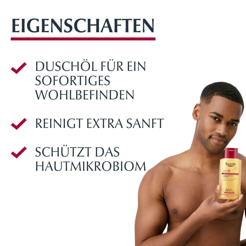 Eucerin pH5 Rückfettendes Duschöl 200 ml Duschgel