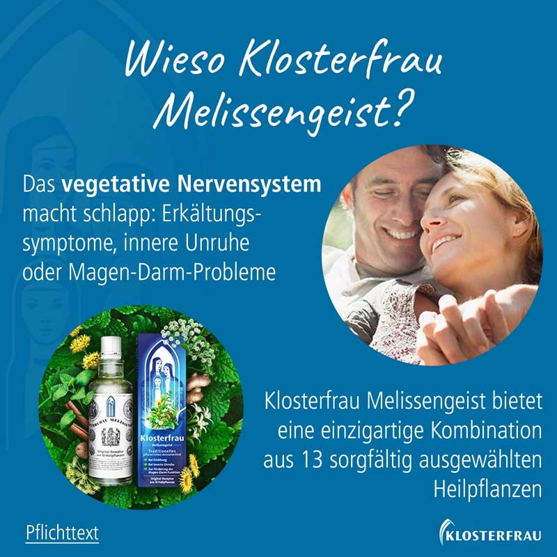 Klosterfrau Melissengeist Konzentrat 330 ml Flüssigkeit