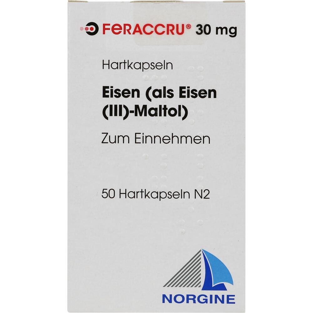 FERACCRU 30 mg 50 St Hartkapseln