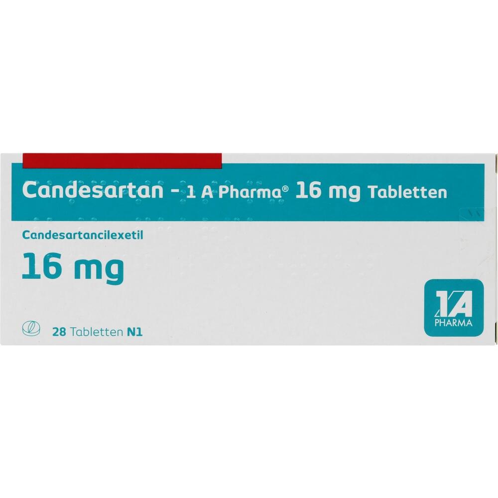Candesartan-1 A Pharma 16mg 28 St Tabletten
