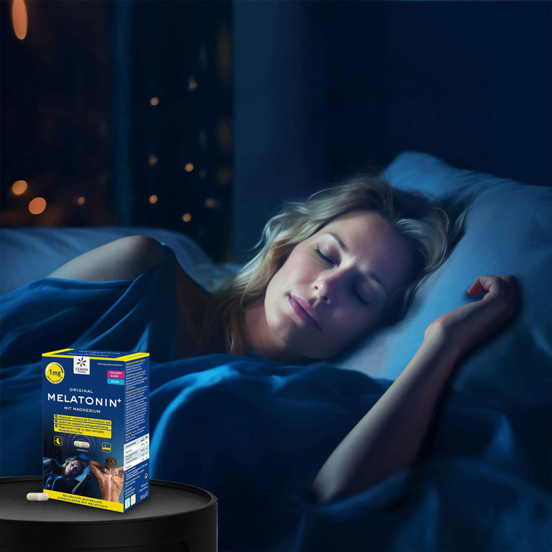 MELATONIN+ 60 St Kapseln