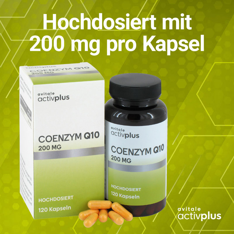 avitale activplus COENZYM Q10 200 MG 120 St Kapseln