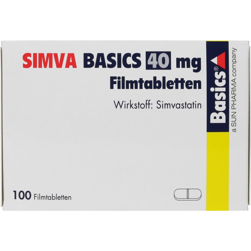 SIMVA BASICS 40mg 100 St Filmtabletten