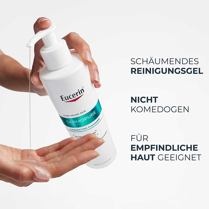 Eucerin DERMOPURE CLINICAL ERNEUERNDES REINIGUNGSGEL 400 ml Gel