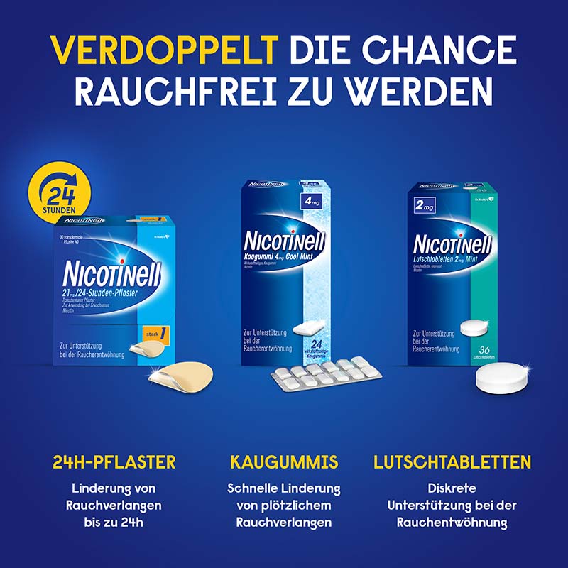 Nicotinell 14mg/24-Stunden-Pflaster 30 St Pflaster transdermal