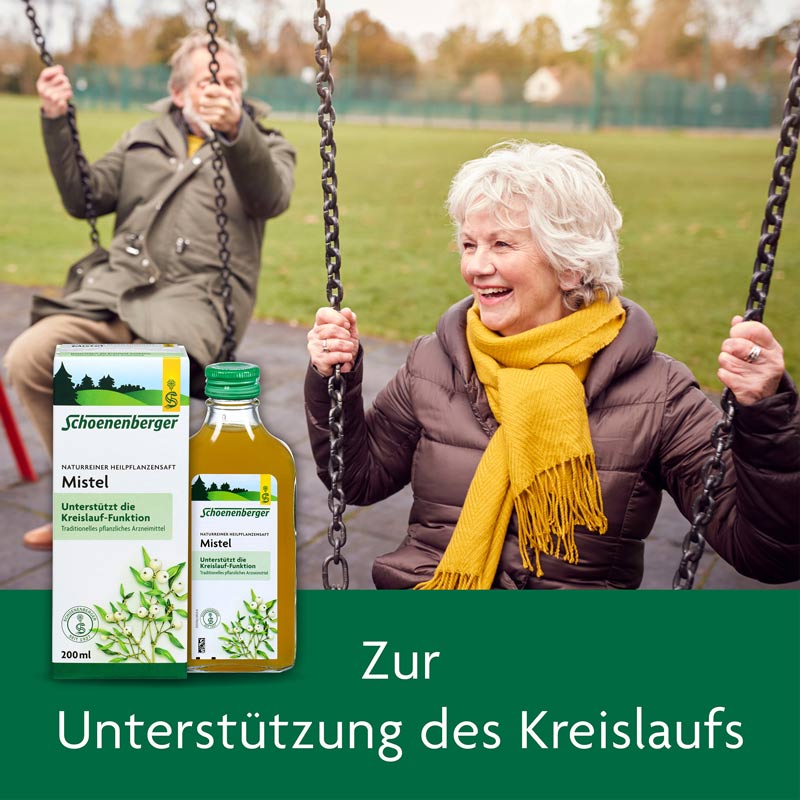 Schoenenberger Mistel NATURREINER HEILPFLANZENSAFT 3X200 ml Saft