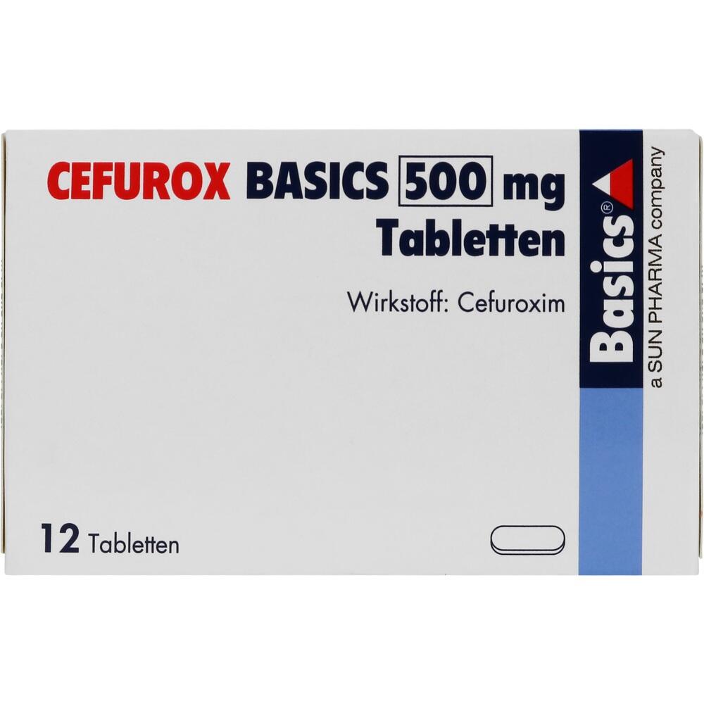 CEFUROX BASICS 500mg 12 St Tabletten