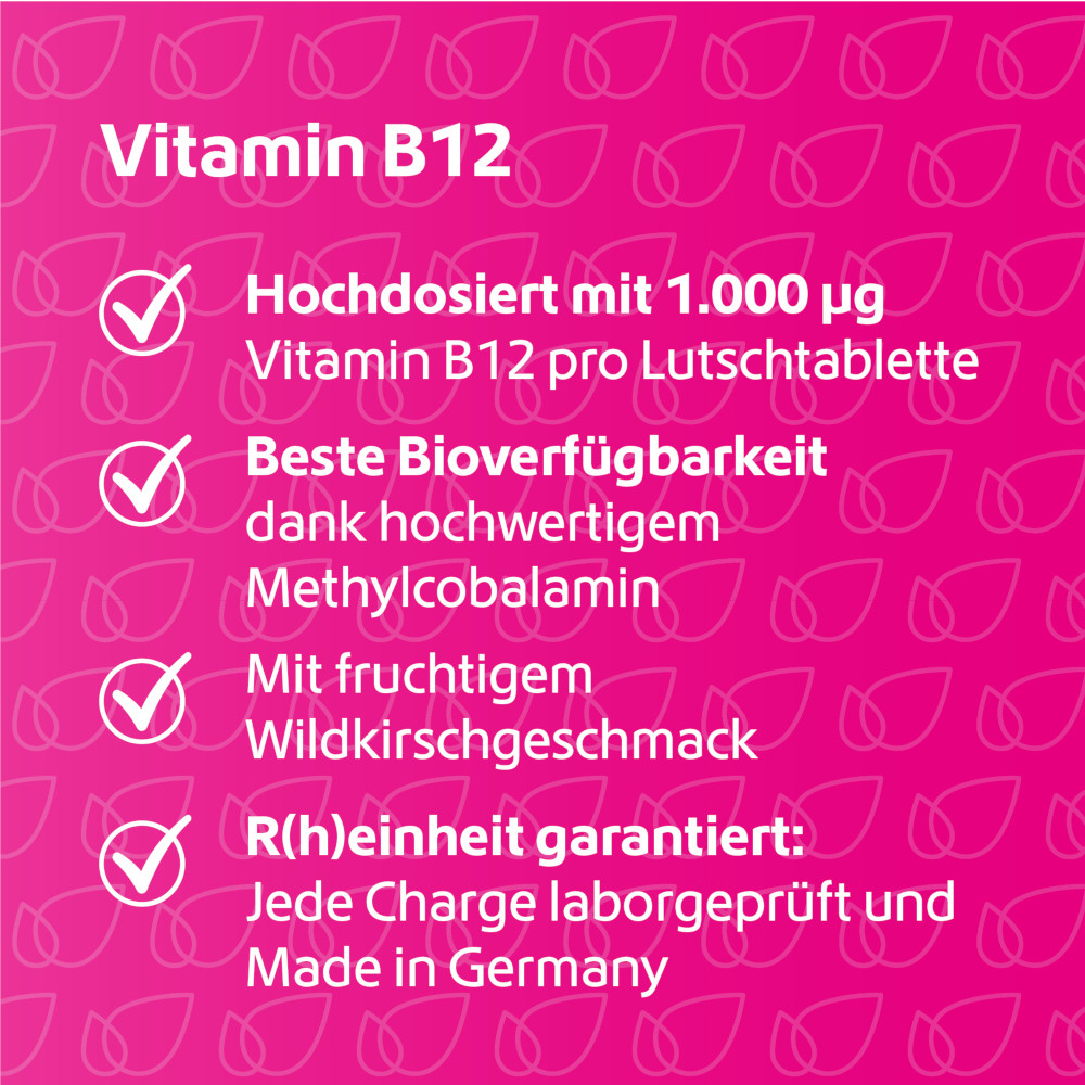 R(h)ein Nutrition Vitamin B12 1.000  120 St Lutschtabletten