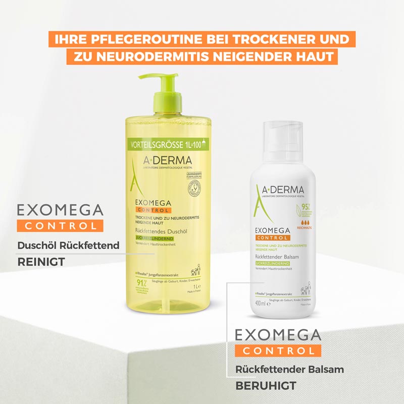 A DERMA EXOMEGA CONTROL 1 l Duschgel