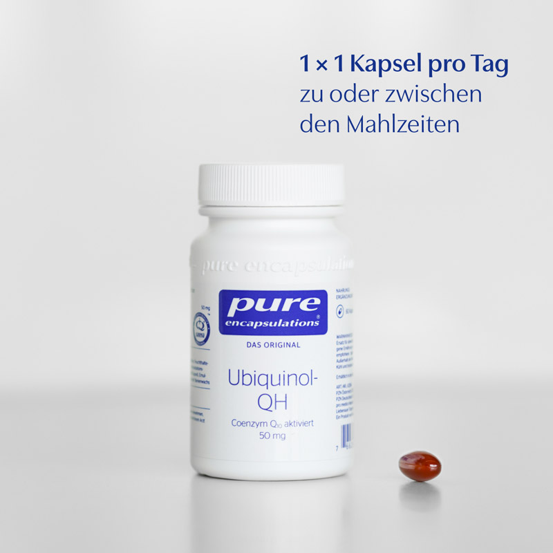 pure encapsulations Ubiquinol QH 50mg 60 St Kapseln