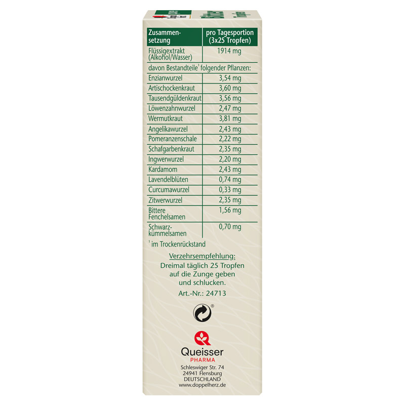 Doppelherz pure Bitter Tropfen 50 ml Tropfen