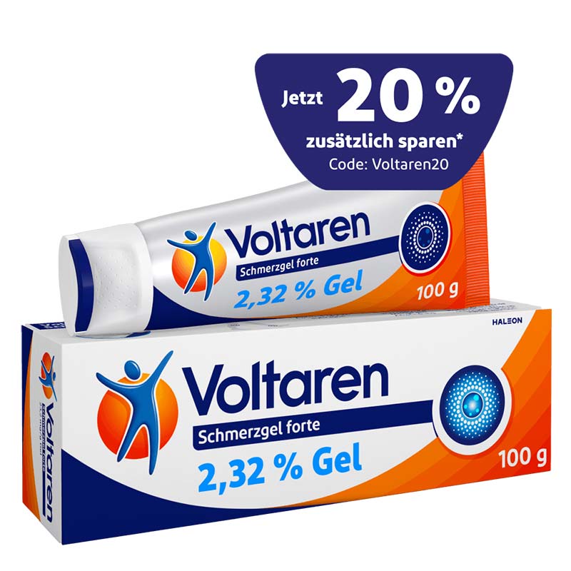 Voltaren Schmerzgel forte 23,2 mg/g + 20% sparen* 100 g Gel