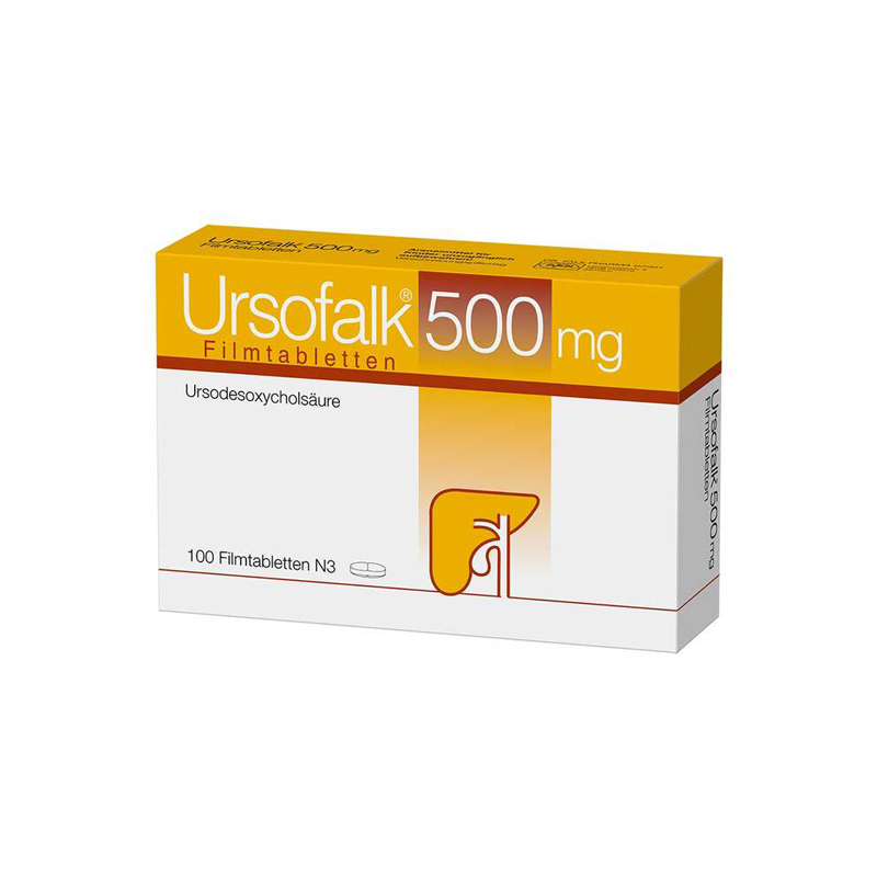 URSOFALK 500 mg Filmtabletten 100 St Filmtabletten