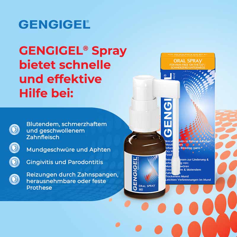 GENGIGEL ORAL SPRAY 20 ml Spray