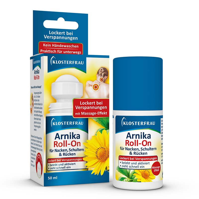 KLOSTERFRAU Arnika Roll-on Rücken Schulter Nacken 50 ml Emulsion