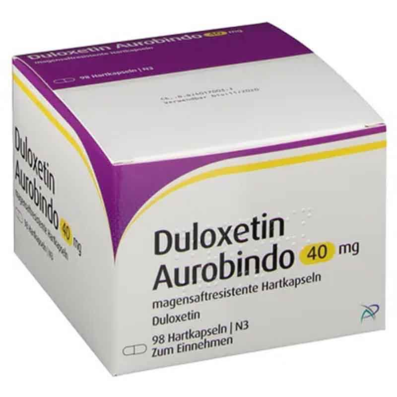 Duloxetin Aurobindo 40mg 98 St Magensaftresistente Hartkapseln