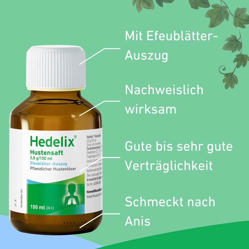 Hedelix Hustensaft 100 ml Saft